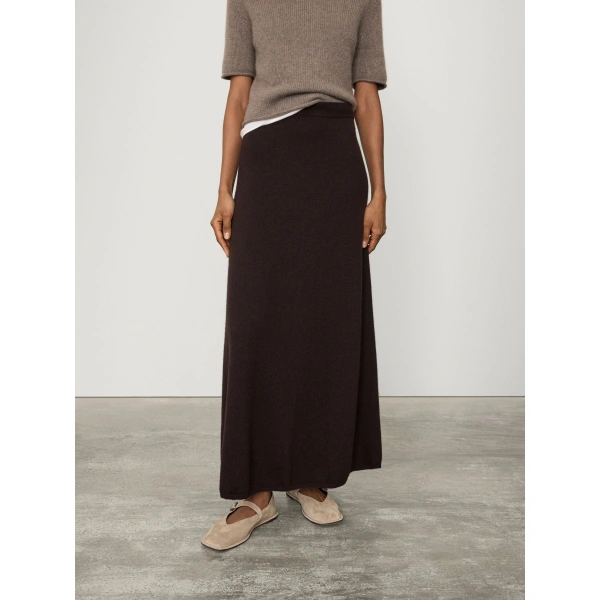 Lisa Yang Dolly Skirt in Dark Oak