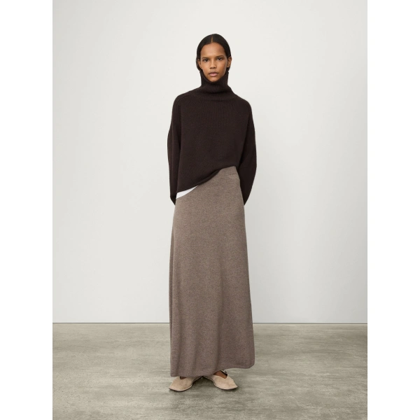 Lisa Yang Dolly Skirt in Truffle