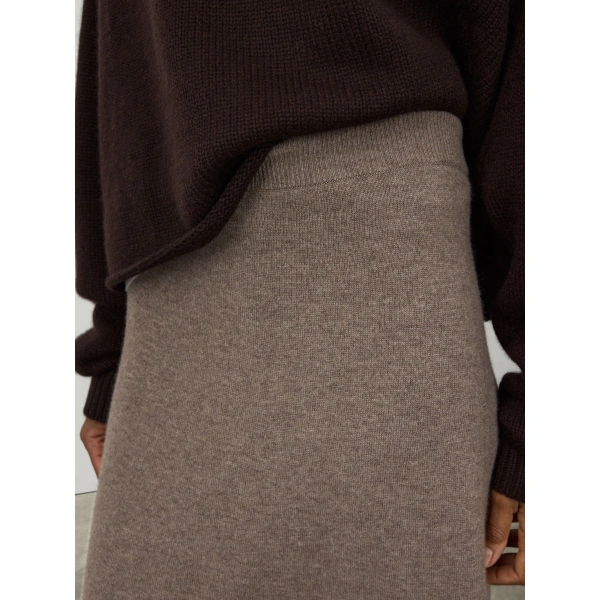 Lisa Yang Dolly Skirt in Truffle