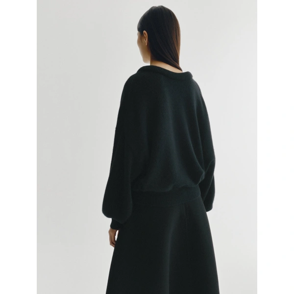 Lisa Yang Doria Sweater in Black