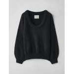 Lisa Yang Doria Sweater in Black | Cashmere Sweaters | Coveti