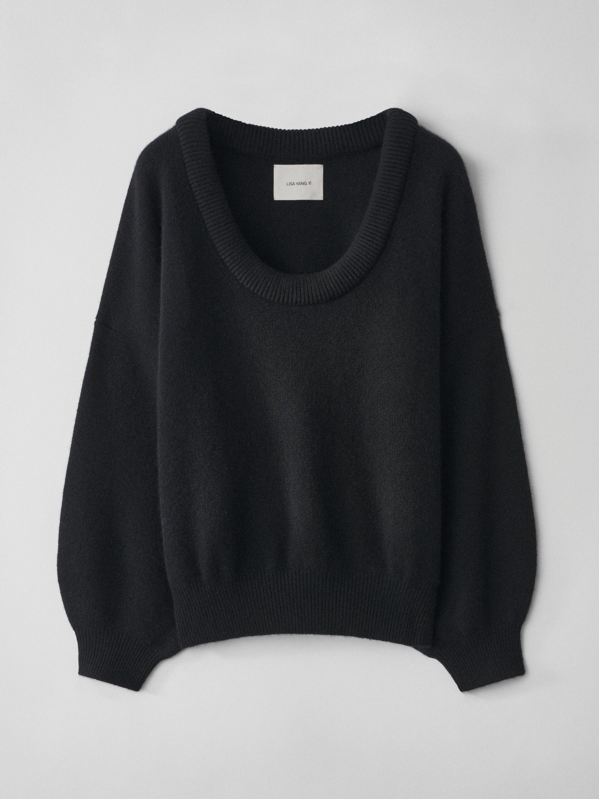 Lisa Yang Doria Sweater in Black Lisa Yang Doria Sweater in Black | Cashmere Sweaters | Coveti