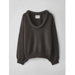 Lisa Yang Doria Sweater in Dark Fern | Cashmere Sweaters | Coveti