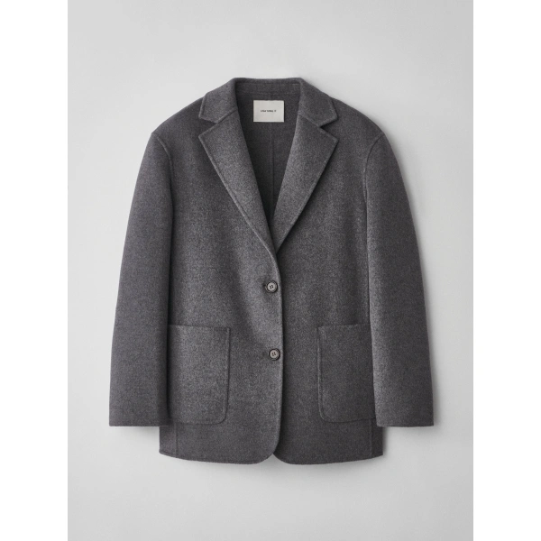 Doublé Blazer in Mid Grey