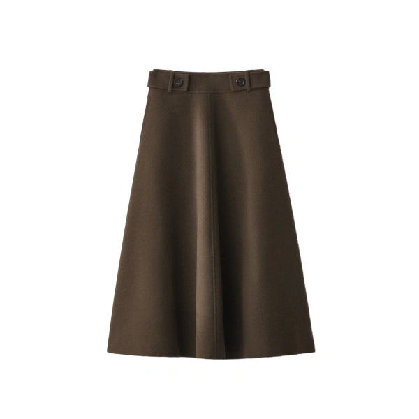 Doublé Skirt in Dark Fern