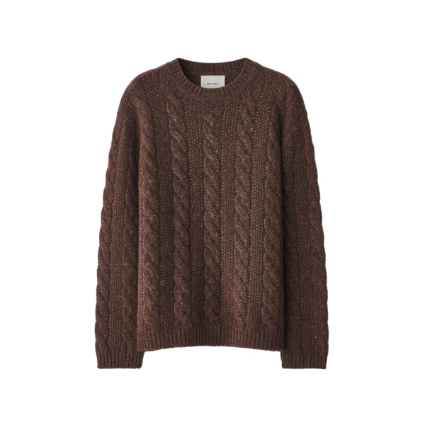 Ellis Sweater in Dark Cocoa