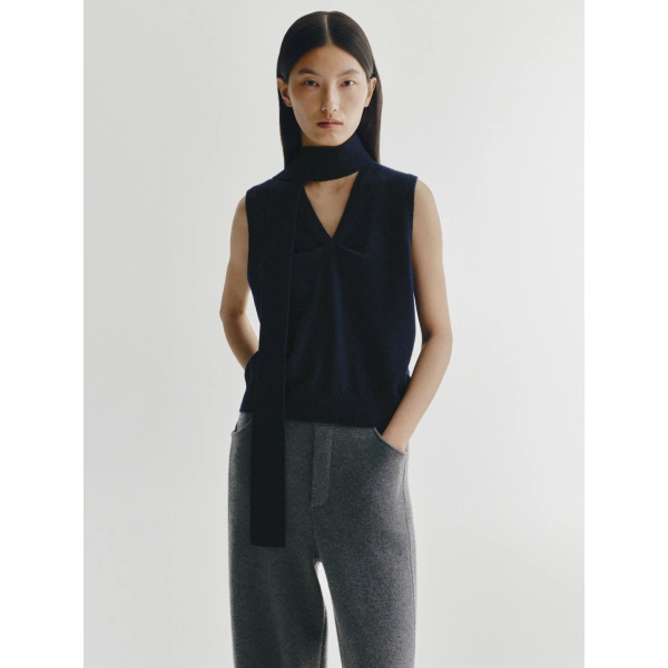 Lisa Yang Ellisyn Top in Navy