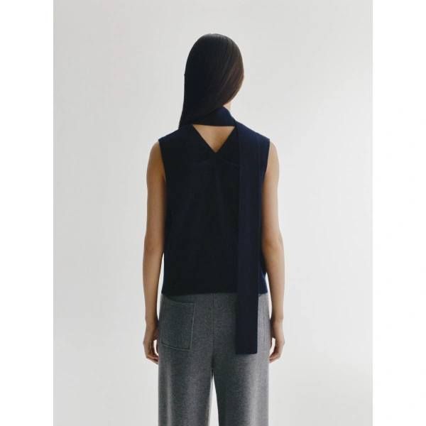 Lisa Yang Ellisyn Top in Navy