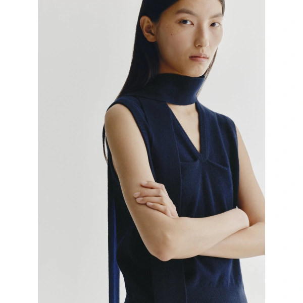 Lisa Yang Ellisyn Top in Navy