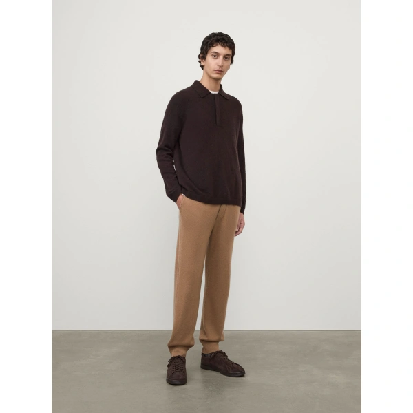 Lisa Yang Emil Sweater in Dark Oak