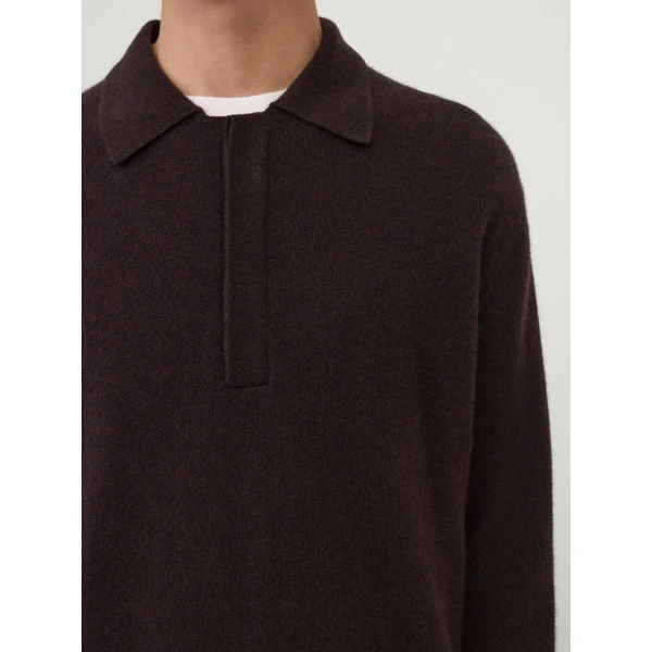 Lisa Yang Emil Sweater in Dark Oak