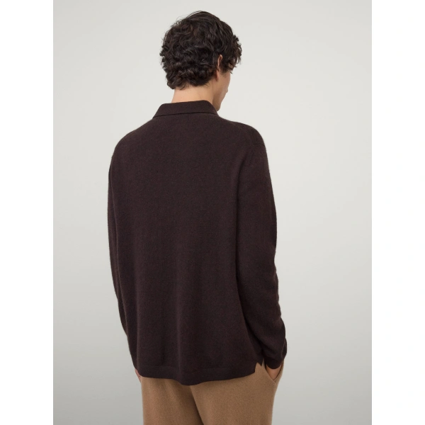 Lisa Yang Emil Sweater in Dark Oak