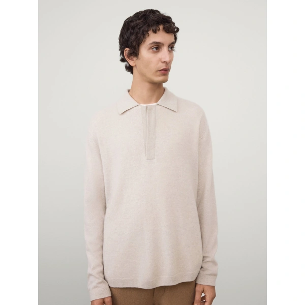 Lisa Yang Emil Sweater in Oyster