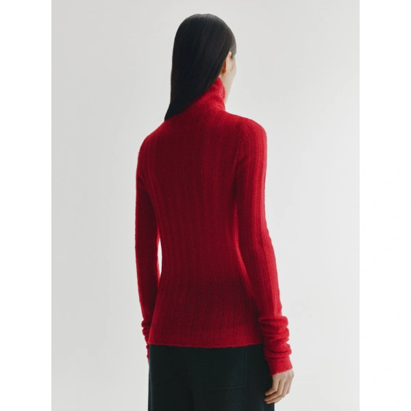 Lisa Yang Emiliana Sweater in Berry