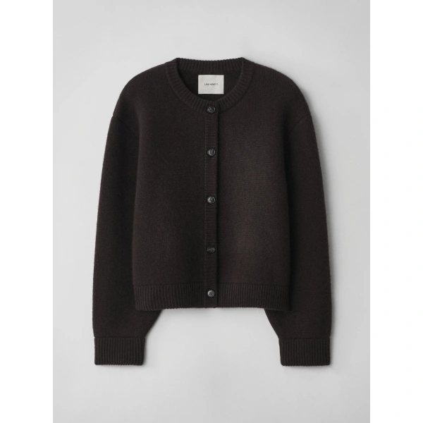 Emmylou Cardigan Jacket in Dark Oak