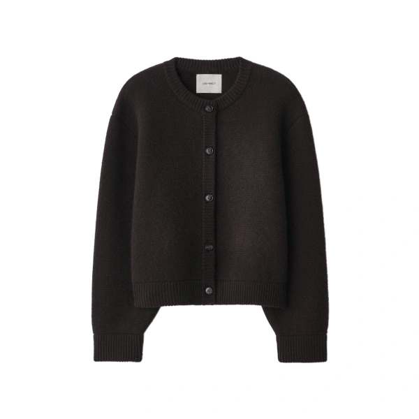 Emmylou Cardigan Jacket in Dark Oak