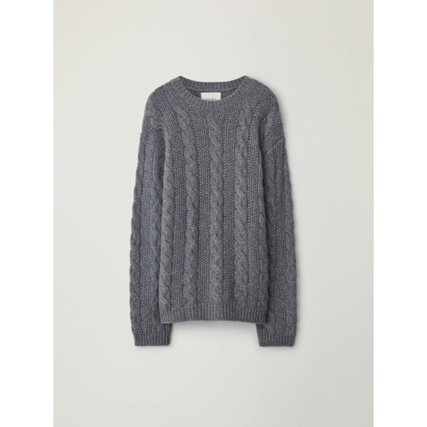 Lisa Yang Espen Sweater in Moonstone | Knitwear | Coveti