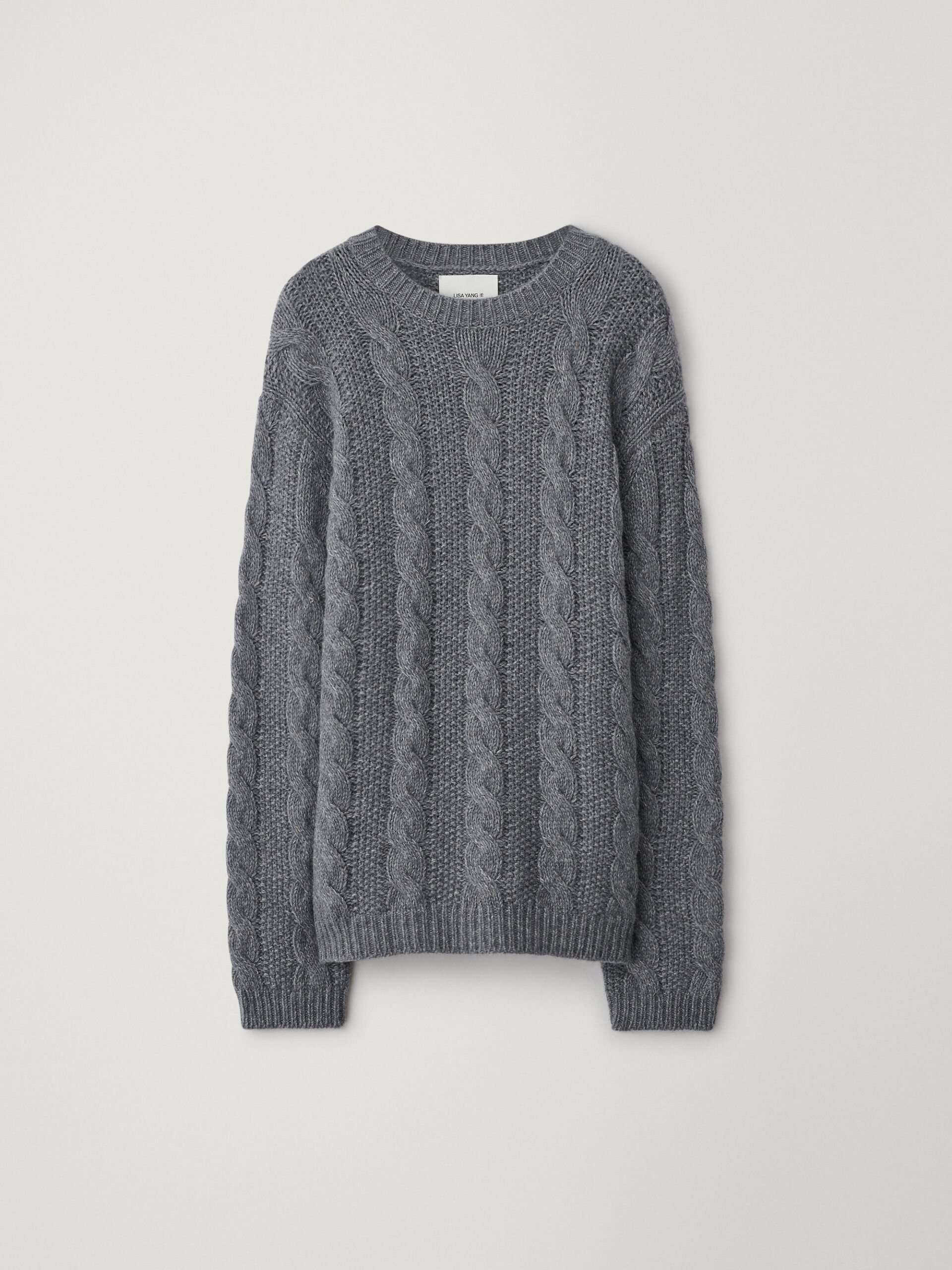 Lisa Yang Espen Sweater in Moonstone Lisa Yang Espen Sweater in Moonstone | Knitwear | Coveti