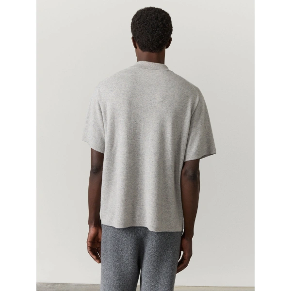 Lisa Yang Ethan Shirt in Dove Grey