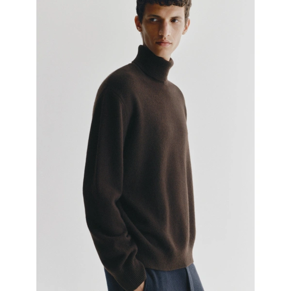 Lisa Yang Faron Sweater in Dark Oak