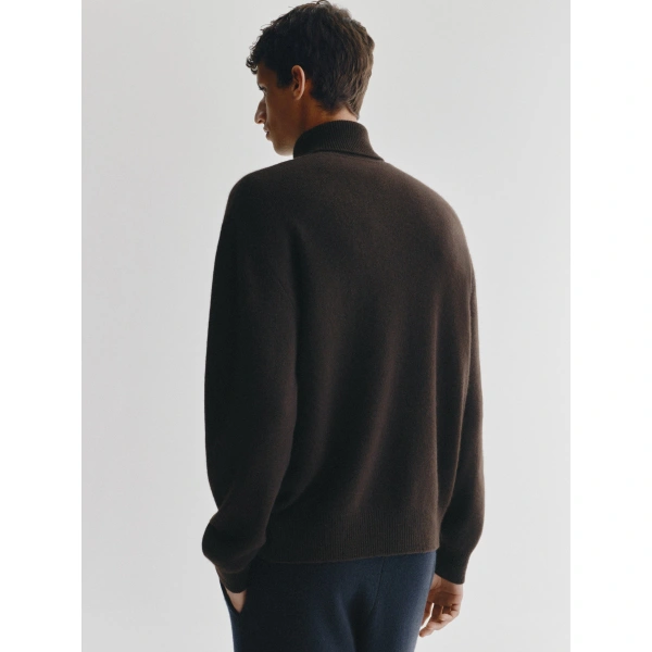 Lisa Yang Faron Sweater in Dark Oak