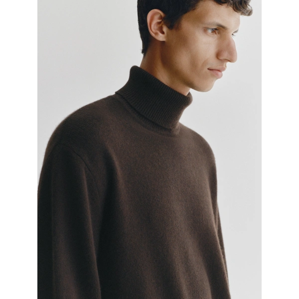 Lisa Yang Faron Sweater in Dark Oak