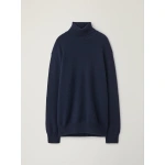 Lisa Yang Faron Sweater in Navy | Knitwear | Coveti
