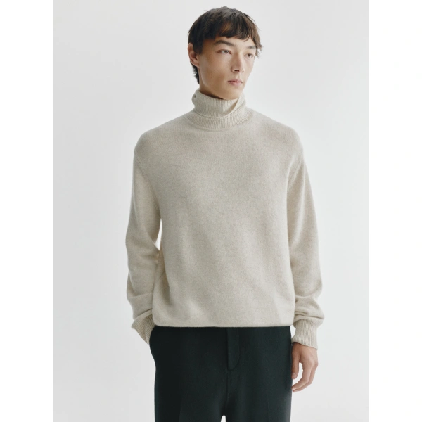 Lisa Yang Faron Sweater in Oyster