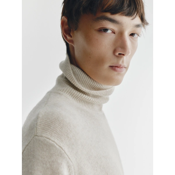 Lisa Yang Faron Sweater in Oyster