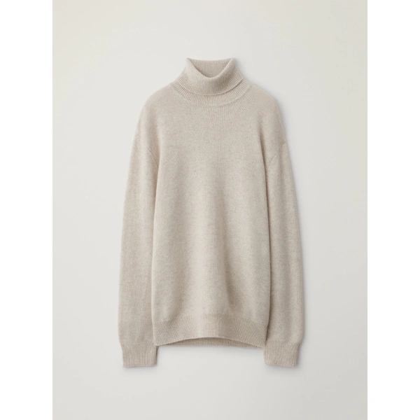 Lisa Yang Faron Sweater in Oyster | Knitwear | Coveti