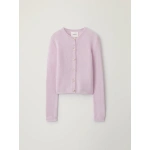 Lisa Yang Felicia Cardigan in Dahlia | Cardigans | Coveti
