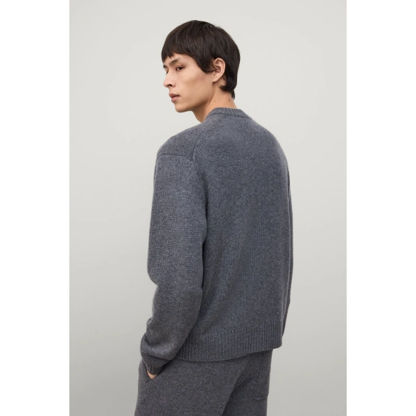 Lisa Yang Fenris Cardigan in Graphite
