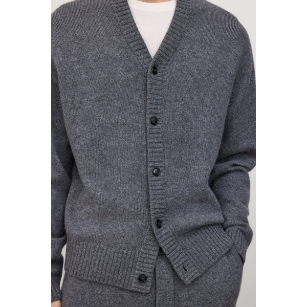 Lisa Yang Fenris Cardigan in Graphite