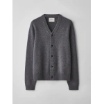 Lisa Yang Fenris Cardigan in Graphite | Knitwear | Coveti