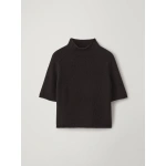 Lisa Yang Fride Sweater in Dark Oak | Cashmere Sweaters | Coveti