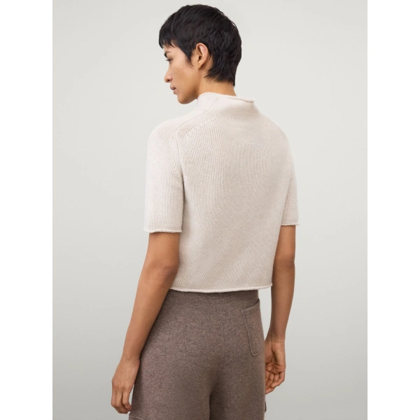Lisa Yang Fride Sweater in Oyster