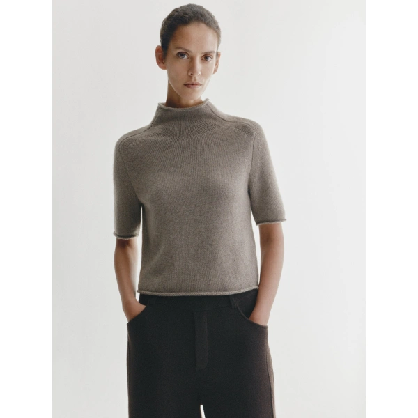 Lisa Yang Fride Sweater in Truffle