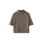 Lisa Yang Fride Sweater in Truffle | Cashmere Sweaters | Coveti