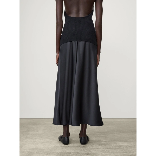 Lisa Yang Full Maxi Skirt in Midnight