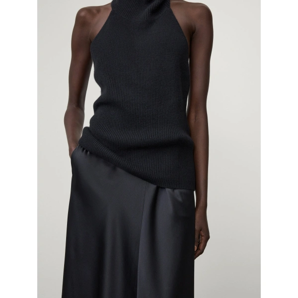 Lisa Yang Full Maxi Skirt in Midnight