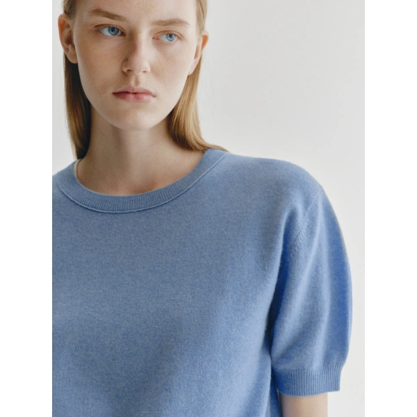 Lisa Yang Genevra T-Shirt in Cloud Blue
