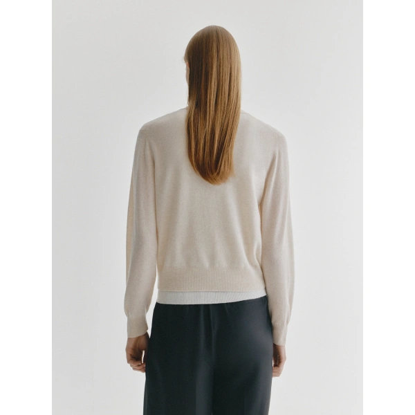 Lisa Yang Greer Sweater in Oat