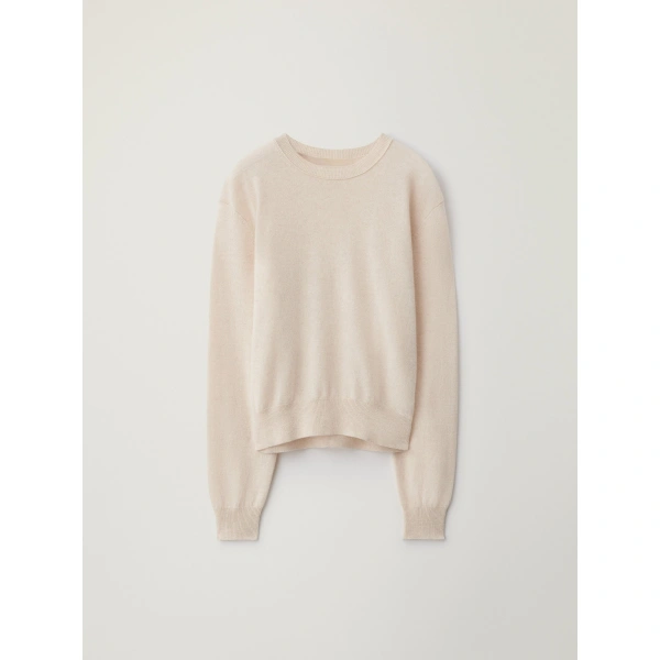 Lisa Yang Greer Sweater in Oat | Cashmere Sweaters | Coveti