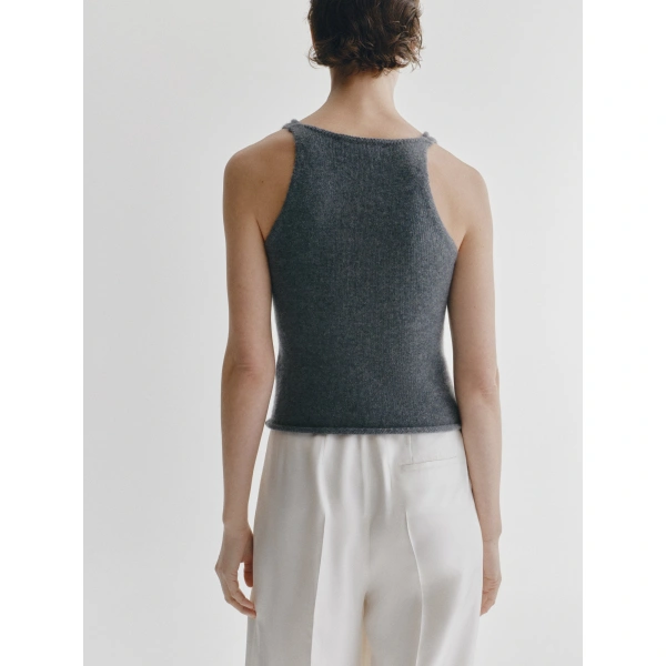 Lisa Yang Hayda Top in Graphite