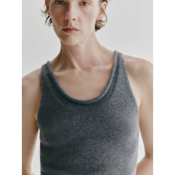 Lisa Yang Hayda Top in Graphite