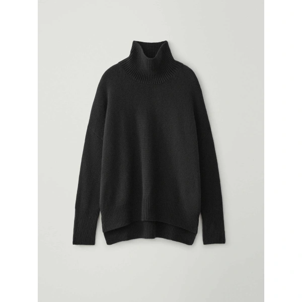 Lisa Yang Heidi Sweater in Black | Cashmere Sweaters | Coveti