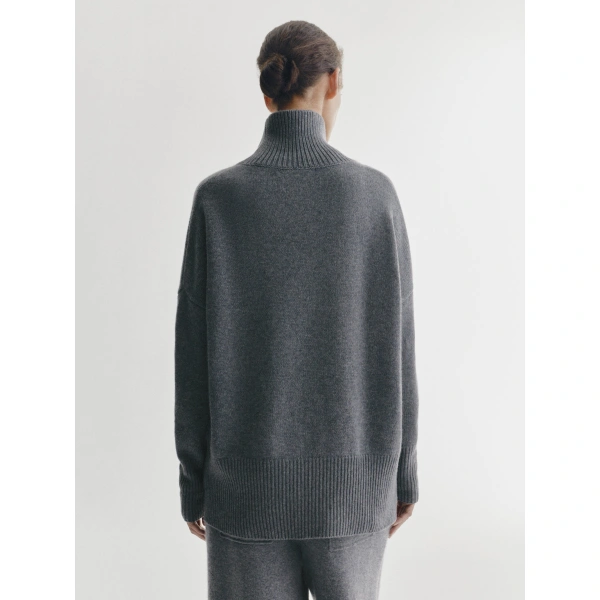 Lisa Yang Heidi Sweater in Graphite