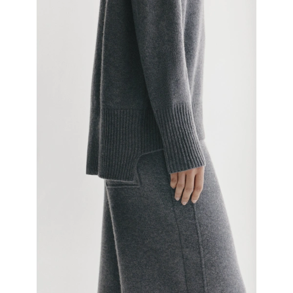 Lisa Yang Heidi Sweater in Graphite