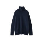Lisa Yang Heidi Sweater in Navy | Cashmere Sweaters | Coveti