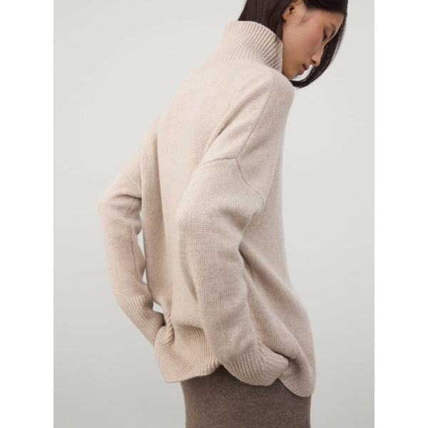 Lisa Yang Heidi Sweater in Sand